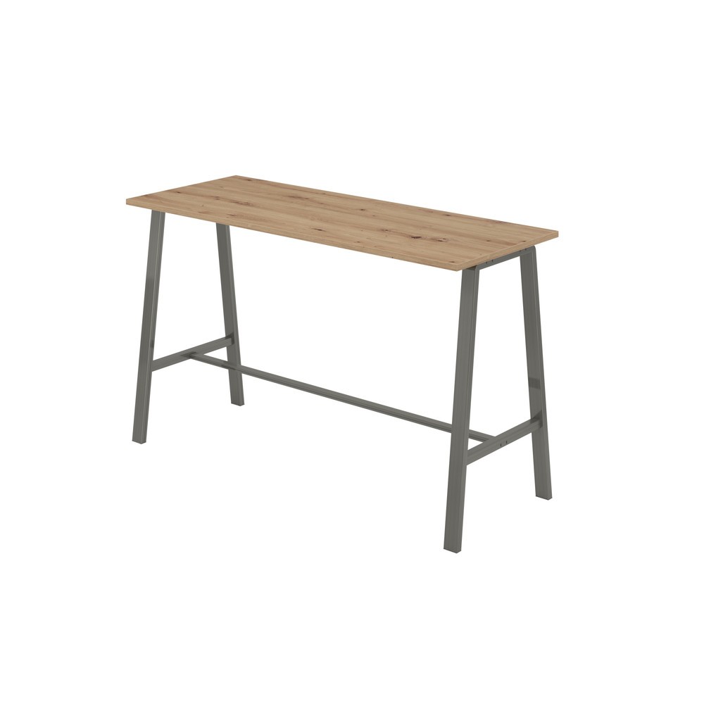 Product afbeelding: Hammerbacher vergadertafel Meeting Point, hxbxd 1.042 x 1.750 x 680 mm, eik knoestig