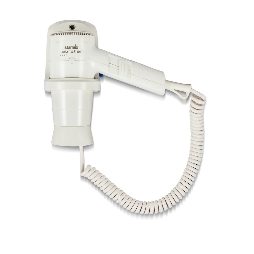Product afbeelding: Hand-haardroger starmix HFTW 12, 1.200 W, inkl. wandbevestiging, wit