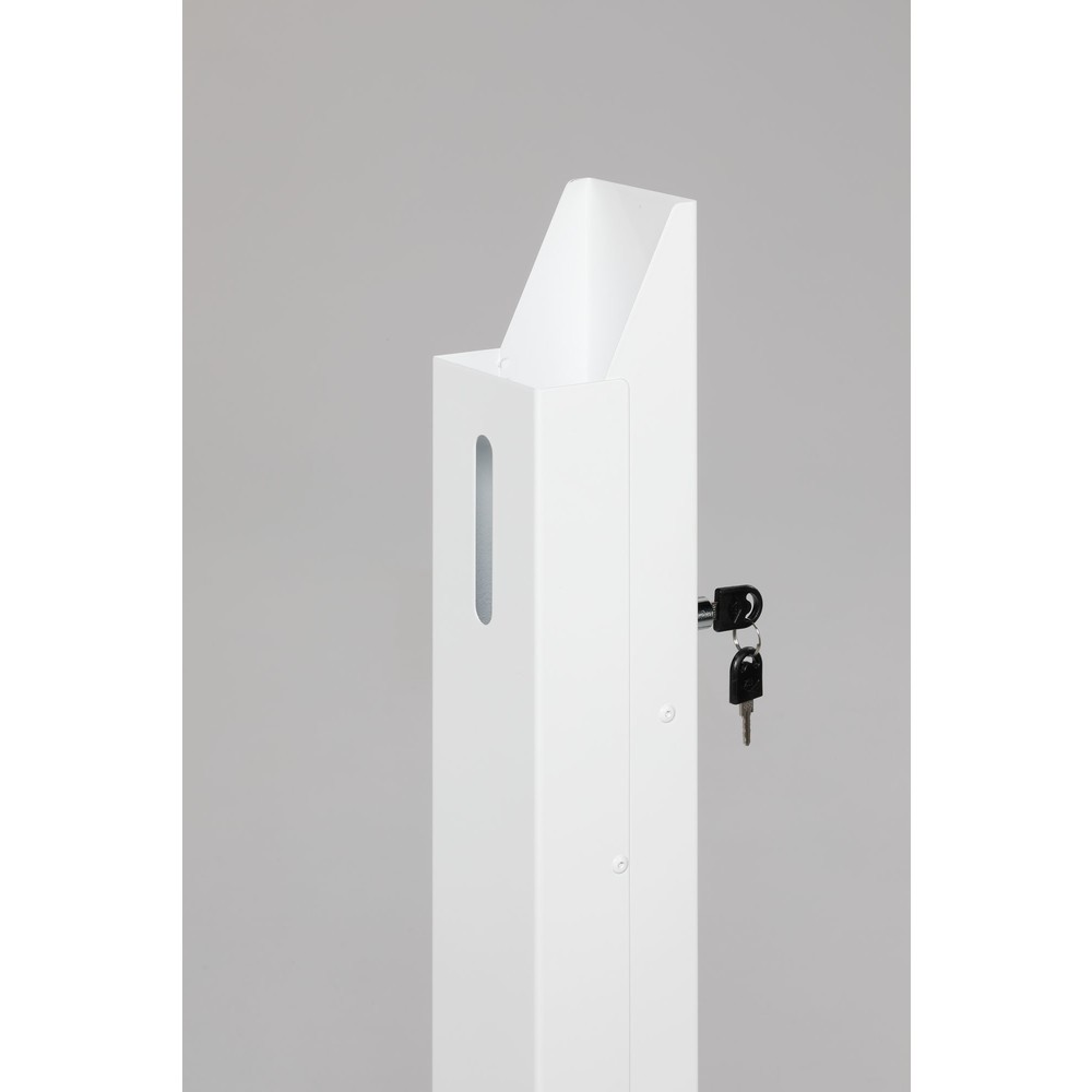 Productafbeelding nr. 2: Handdesinfectiedispenser VAR® HDS 105, vloermontage, zonder dispenser, wit
