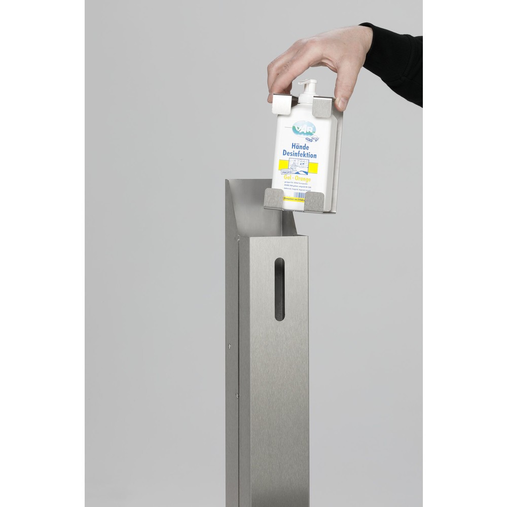 Productafbeelding nr. 2: Handdesinfectiedispenser VAR® HDS 106, vloermontage, roestvrij staal