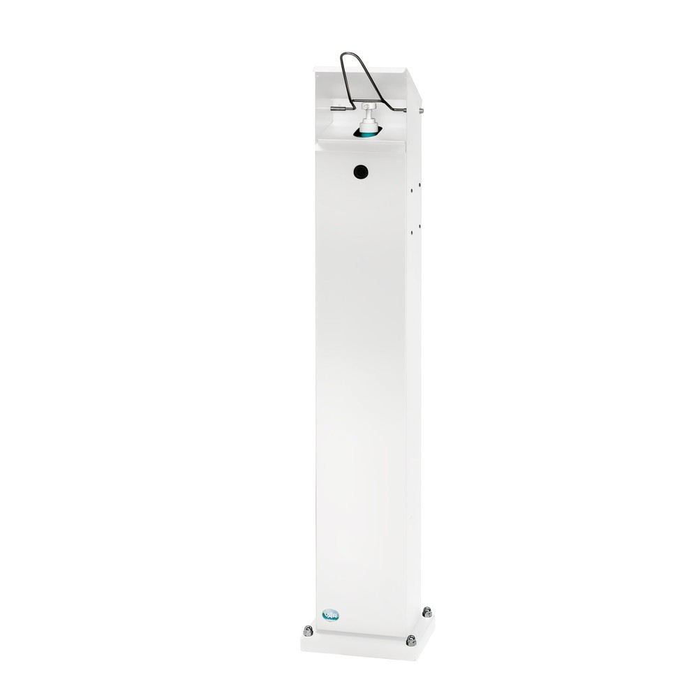 Product afbeelding: Handdesinfectiedispenser VAR® HDS 124, vloermontage, wit