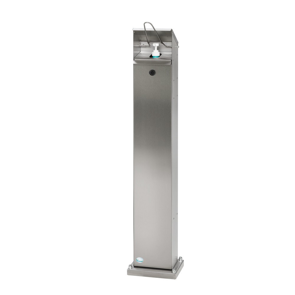 Productafbeelding nr. 1: Handdesinfectiedispenser VAR® HDS 124, vloermontage, antiek zilver