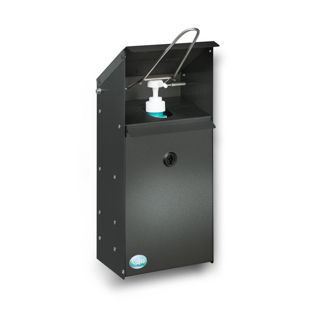 Product afbeelding: Handdesinfectiedispenser VAR® HDS 41, wandmontage, antiek zilver