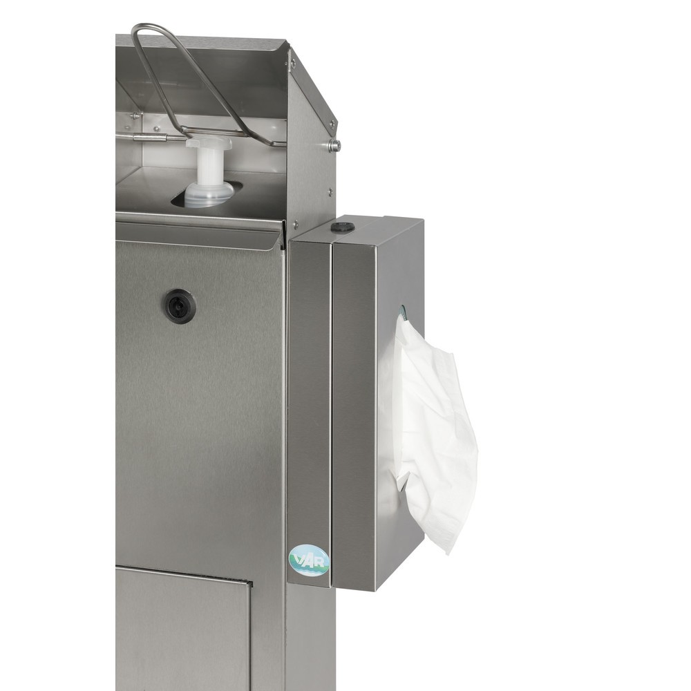Productafbeelding nr. 2: Handdesinfectiedispenser VAR® HDS BOX 116, vloermontage, roestvrij staal