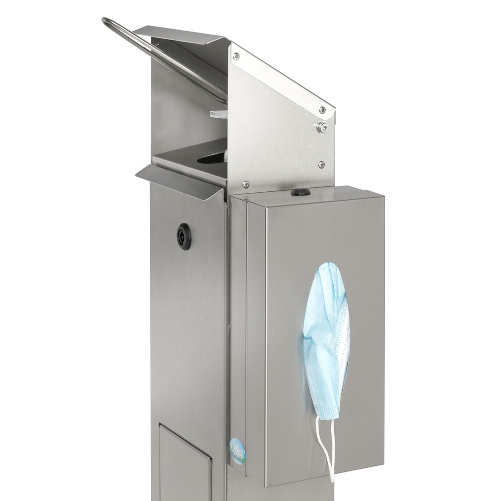 Productafbeelding nr. 3: Handdesinfectiedispenser VAR® HDS BOX 116, vloermontage, roestvrij staal