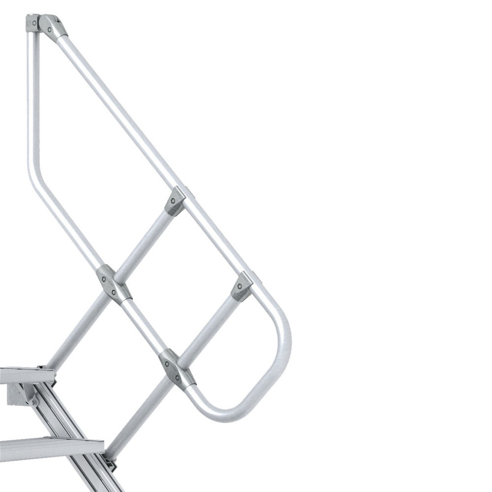Product afbeelding: Railing voor veiligheidstrap ZARGES voor zware lasten, voor 4 treden
