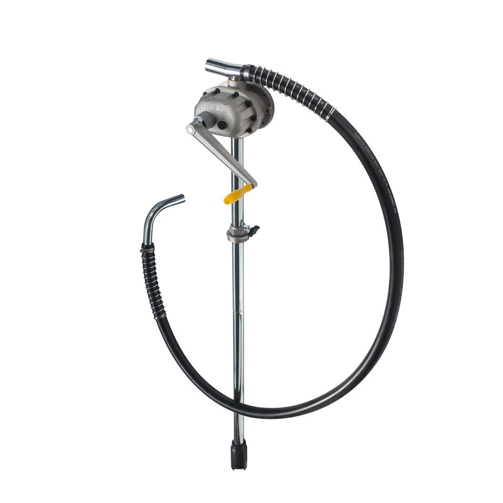 Product afbeelding: Handmatige krukaspomp van aluminium en staal, NBR-pakkingen, voor diesel, oliën tot 1.000 mPas