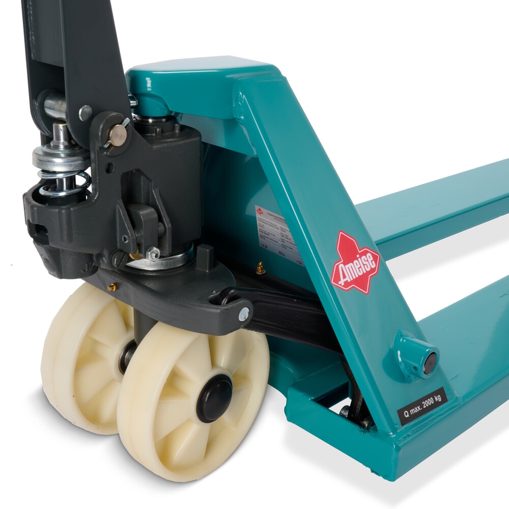 Productafbeelding nr. 4: Handpalletwagen Ameise® PTM 2.0, draagvermogen 2.000 kg, vorklengte 1.800 mm, nylon, tandemwielen