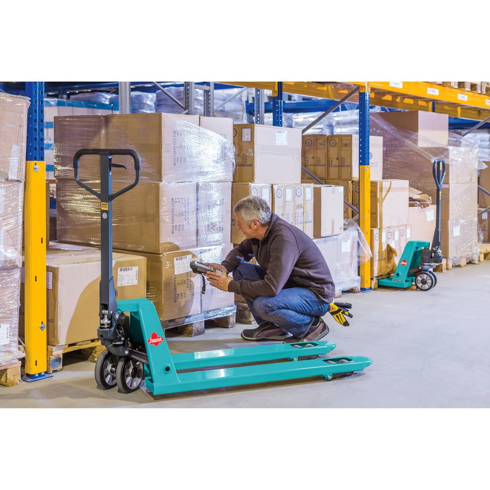 Productafbeelding nr. 13: Handpalletwagen Ameise® PTM 2.5, draagvermogen 2.500 kg, vorklengte 1.150 mm, massief rubber / polyurethaan, tandemwielen