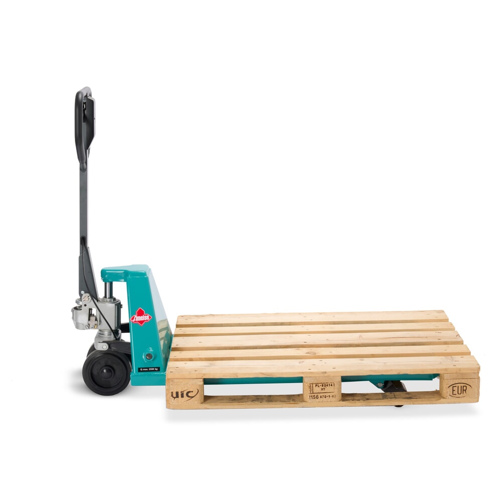 Productafbeelding nr. 8: Handpalletwagen Ameise® PTM 2.5 met handrem, draagvermogen 2.500 kg, vorklengte 1.150 mm, massief rubber / polyurethaan