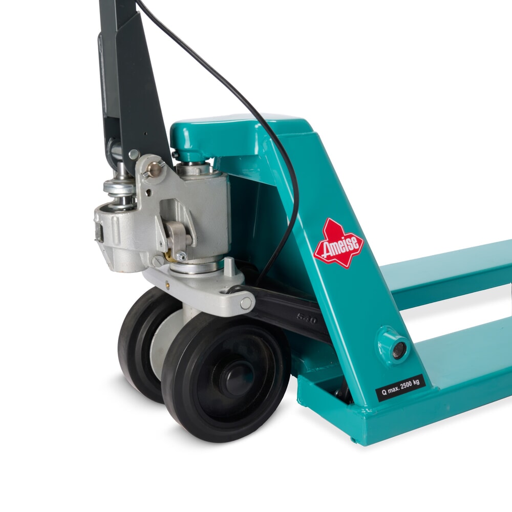 Productafbeelding nr. 12: Handpalletwagen Ameise® PTM 2.5 met handrem, draagvermogen 2.500 kg, vorklengte 1.150 mm, massief rubber / polyurethaan