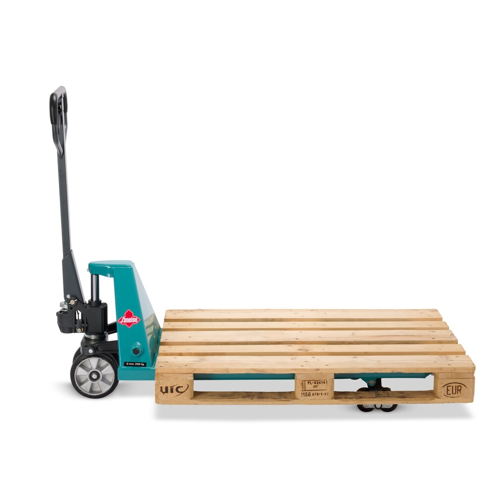Productafbeelding nr. 10: Handpalletwagen Ameise® PTM 2.5 met snelhef, draagvermogen 2.500 kg, vorklengte 1.150 mm, massief rubber / polyurethaan, tandemwielen