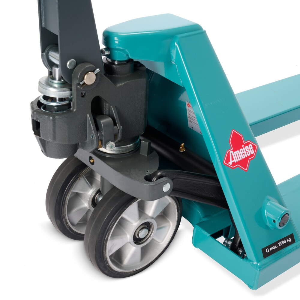 Productafbeelding nr. 13: Handpalletwagen Ameise® PTM 2.5 met snelhef, draagvermogen 2.500 kg, vorklengte 1.150 mm, massief rubber / polyurethaan, tandemwielen