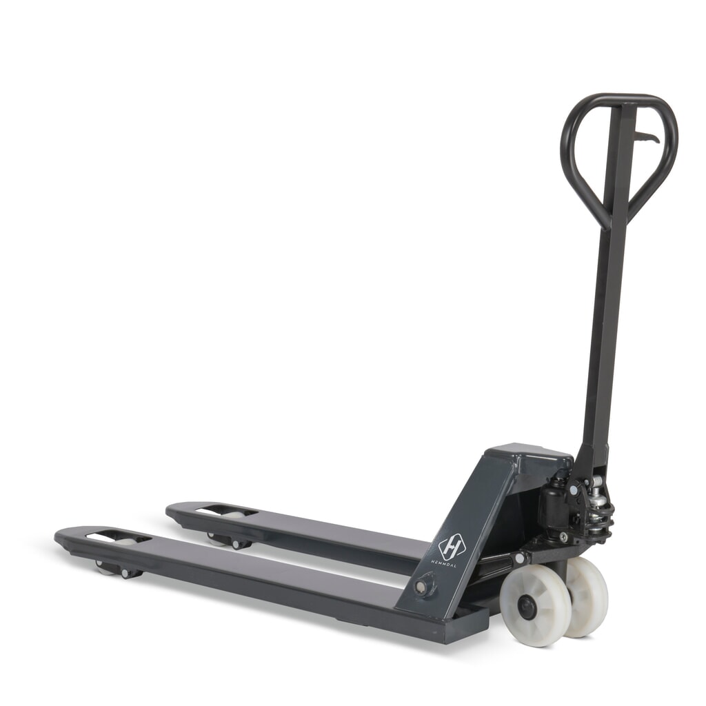 Handpalletwagen HEMMDAL PTM 2.0, draagvermogen 2.000 kg, vorklengte 1.150 mm, nylon / nylon, enkelvoudig wiel Product afbeelding: Handpalletwagen HEMMDAL PTM 2.0, draagvermogen 2.000 kg, vorklengte 1.150 mm, nylon / nylon, enkelvoudig wiel