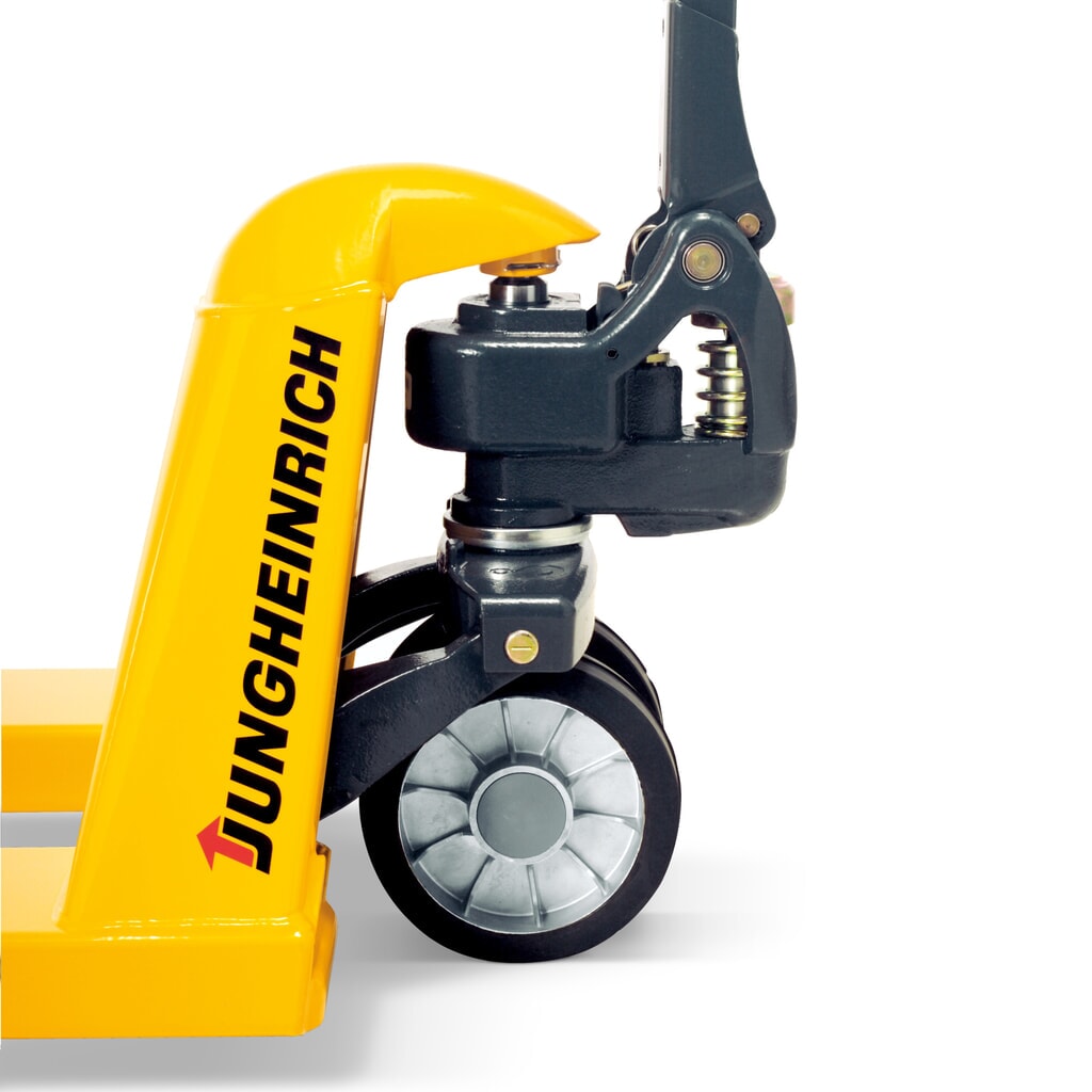 Handpalletwagen Jungheinrich AM 22, draagvermogen 2.200 kg, vorklengte 950 mm, nylon Productafbeelding nr. 6: Handpalletwagen Jungheinrich AM 22, draagvermogen 2.200 kg, vorklengte 950 mm, nylon