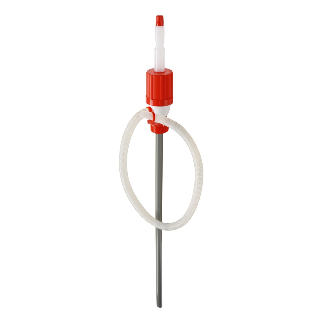 Product afbeelding: Handpomp van PE/PVC, voor licht agressieve zuren en logen