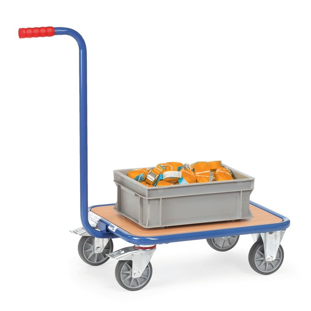 Productafbeelding nr. 2: Handwagen fetra®, houten plateau, 4 wielen, draagvermogen 250 kg
