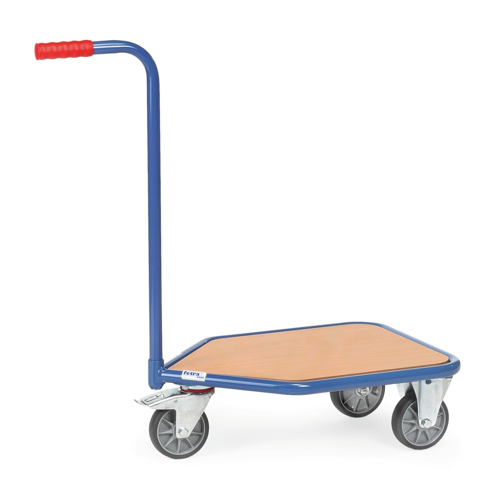 Productafbeelding nr. 1: Handwagen fetra®, houten plateau, 3 wielen, draagvermogen 150 kg