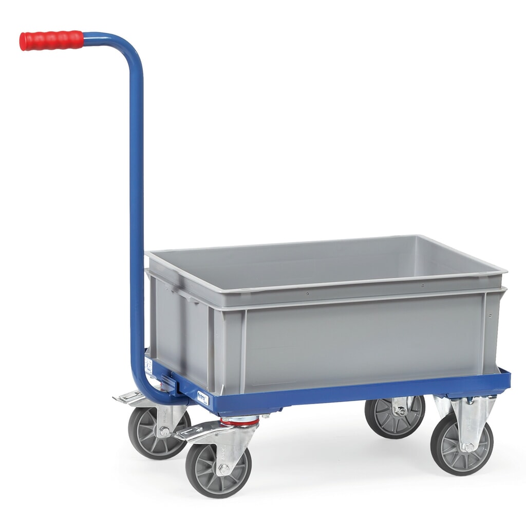 Product afbeelding: Handwagen fetra® met kunststof bakken, draagvermogen 250 kg