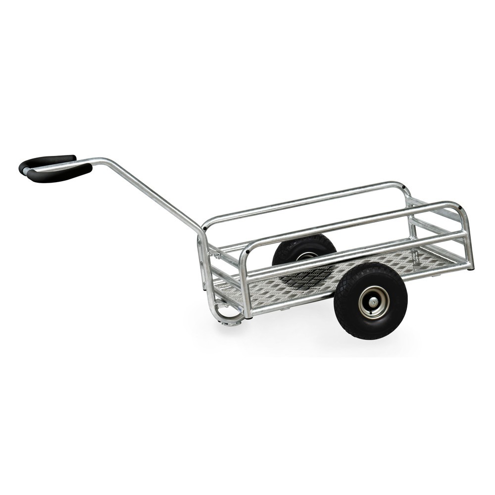 Product afbeelding: Handwagen fetra® Outdoor, 1-assig, draagvermogen 200 kg, laadvlak bxd 795 x 445 mm, PU-banden
