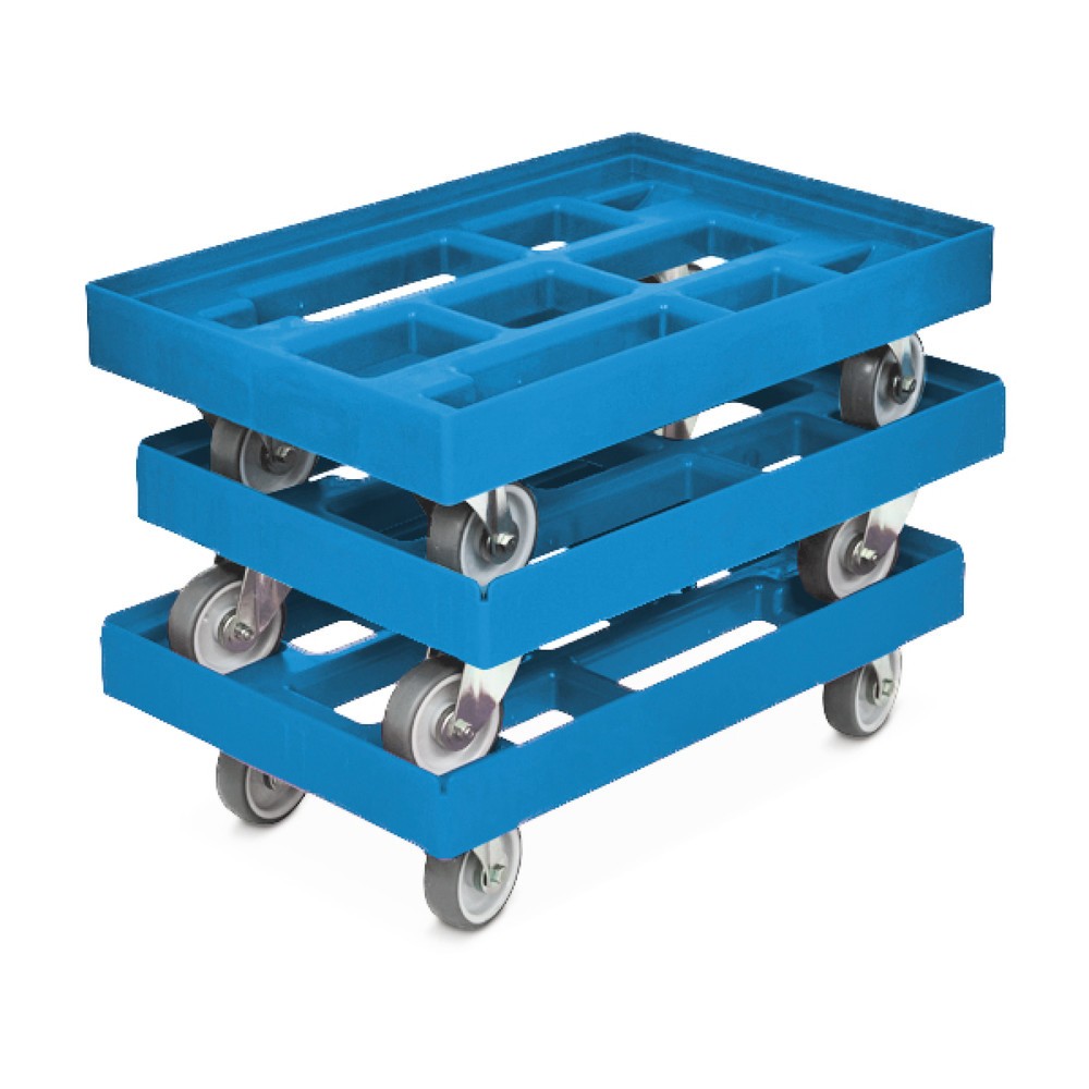 Productafbeelding nr. 2: Polyethyleen handwagen voor eurobakken, cap. 300 kg