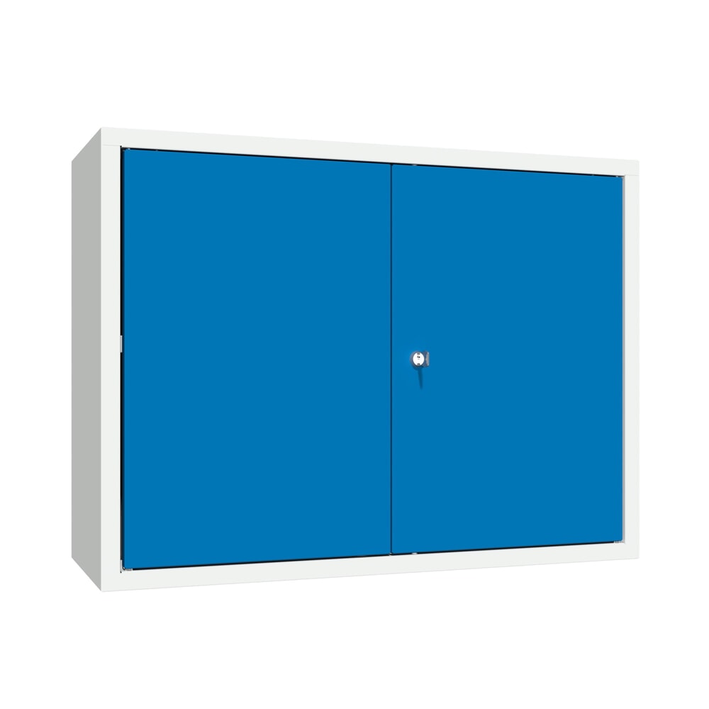 Productafbeelding nr. 1: Hangkast PAVOY, hxbxd 600 x 800 x 300 mm, gentiaanblauw, lichtgrijs