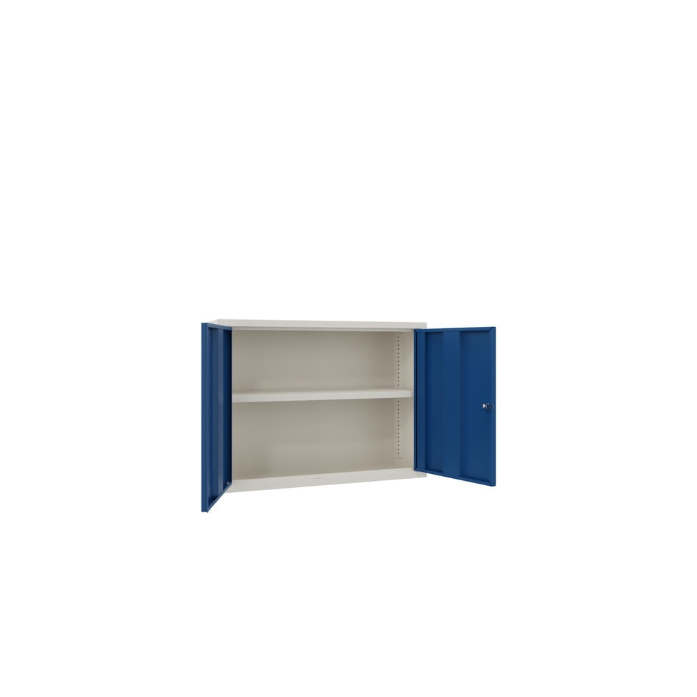 Productafbeelding nr. 2: Hangkast PAVOY, hxbxd 600 x 800 x 300 mm, gentiaanblauw, zuiver wit