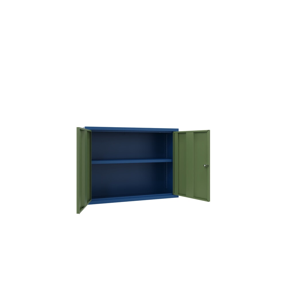 Productafbeelding nr. 2: Hangkast PAVOY, hxbxd 600 x 800 x 300 mm, resedagroen, gentiaanblauw