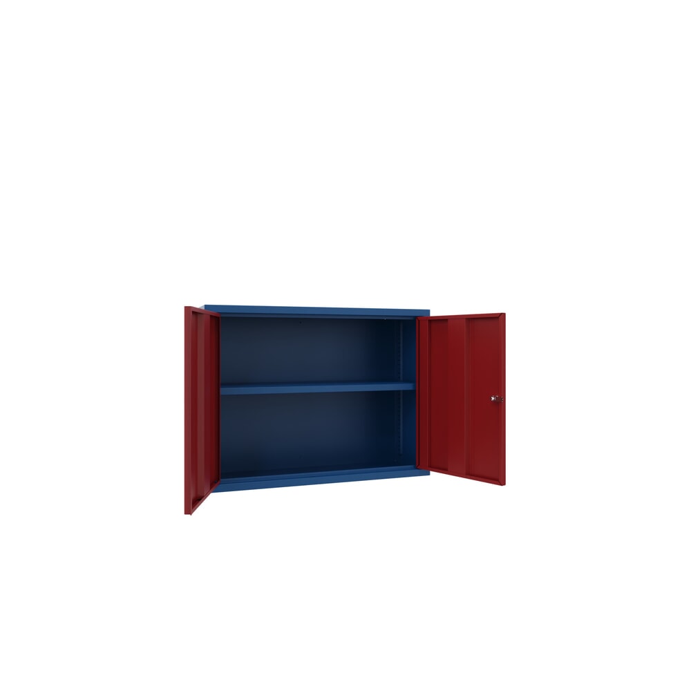 Productafbeelding nr. 2: Hangkast PAVOY, hxbxd 600 x 800 x 300 mm, robijnrood, gentiaanblauw