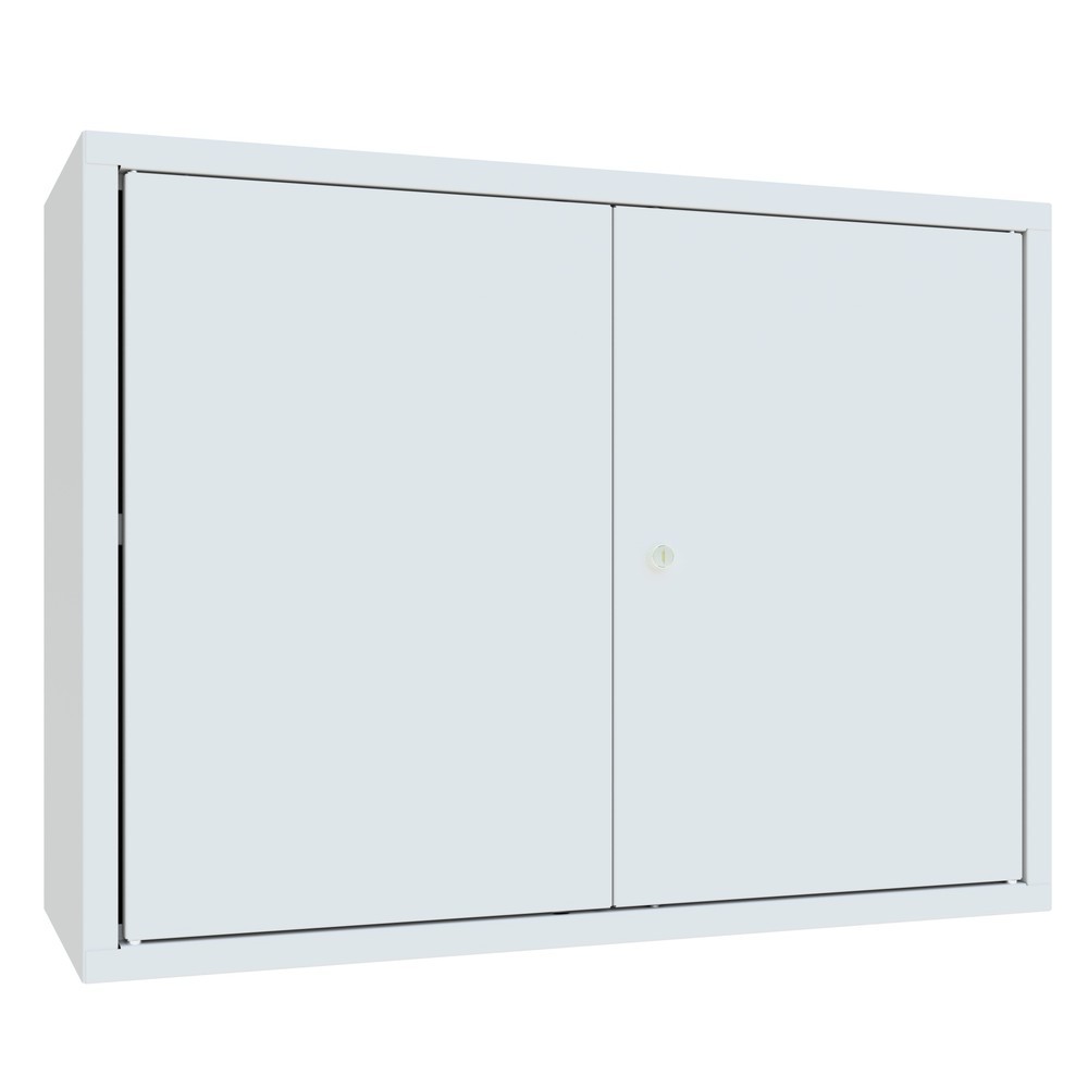 Productafbeelding nr. 2: Hangkast PAVOY, hxbxd 600 x 800 x 300 mm, geperforeerde achterwand, lichtgrijs, lichtgrijs