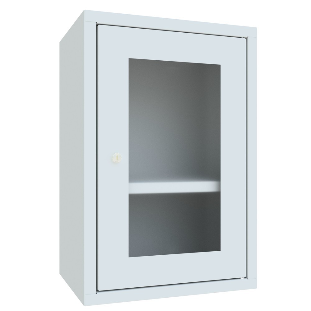 Productafbeelding nr. 3: Hangkast PAVOY met kijkvenster, hxbxd 600 x 400 x 300 mm, lichtgrijs, lichtgrijs