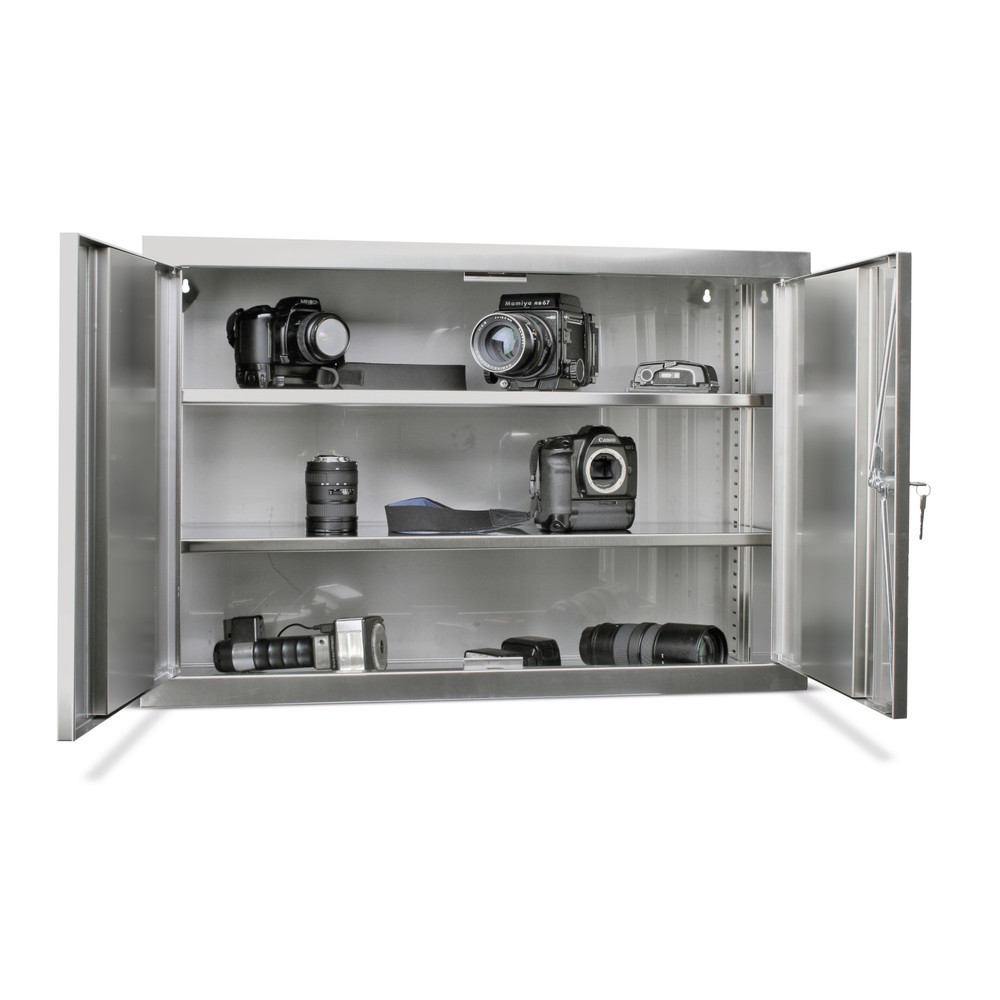 Product afbeelding: Hangkast van roestvrij staal, hxbxd 600 x 900 x 320 mm