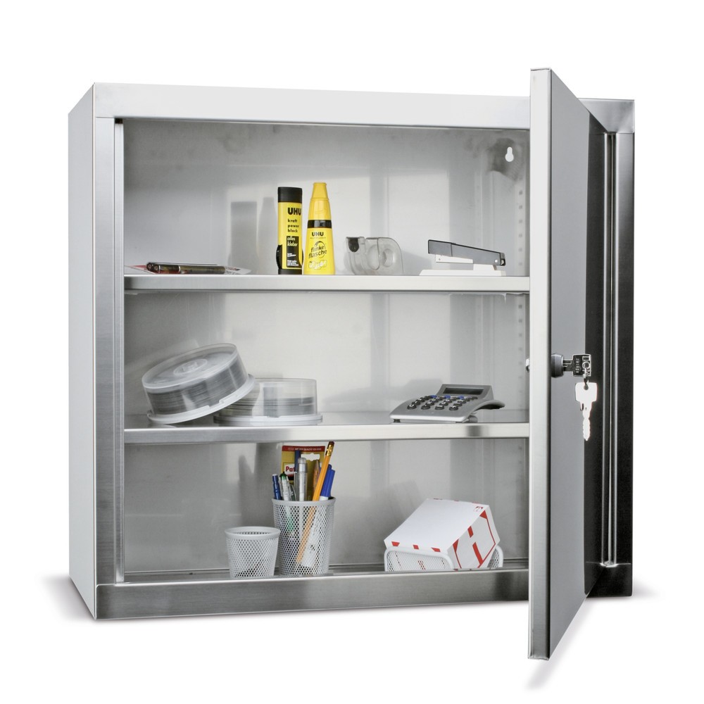 Product afbeelding: Hangkast van roestvrij staal, hxbxd 600 x 350 x 320 mm