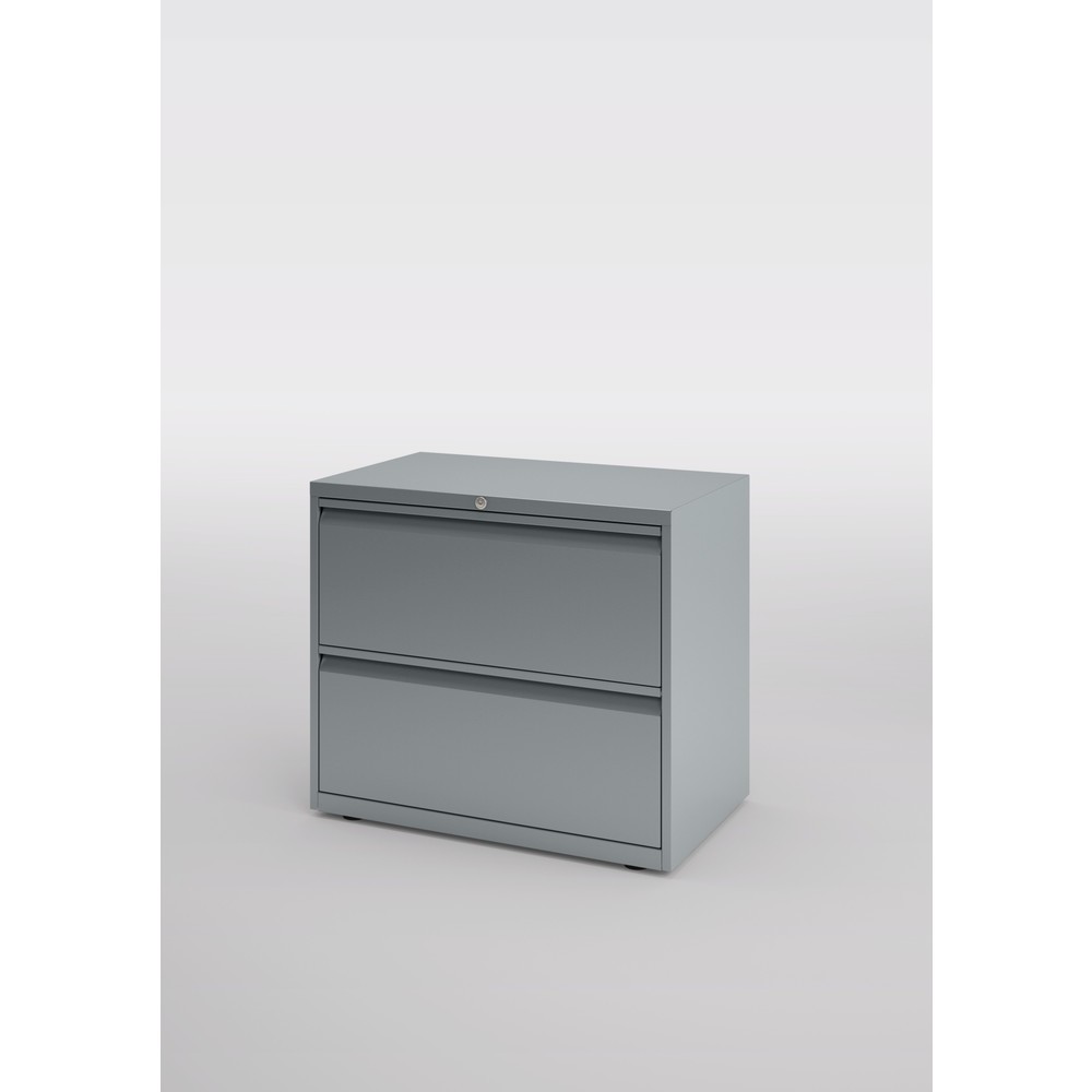 Productafbeelding nr. 3: Hangmappenkast BISLEY Essentials, 2 lades, zilver