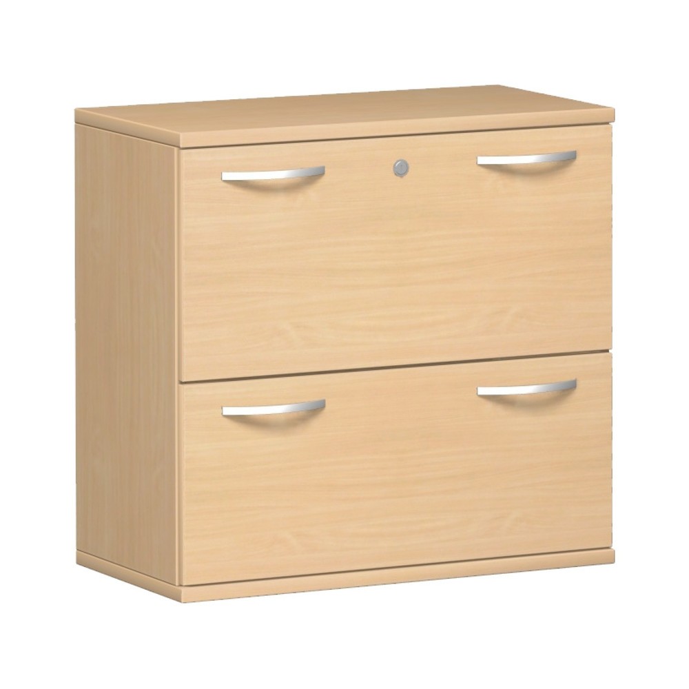 Product afbeelding: Hangmappenkast Profi, 2-baans, 2 laden, beuken