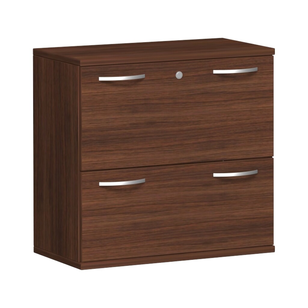 Hangmappenkast Profi, 2-baans, 2 laden, walnoot Product afbeelding: Hangmappenkast Profi, 2-baans, 2 laden, walnoot