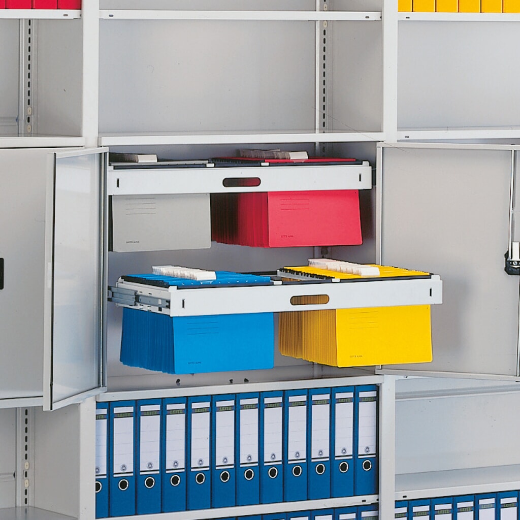 Hangmappenlade voor archiefstelling META, AV Product afbeelding: Hangmappenlade voor archiefstelling META, AV