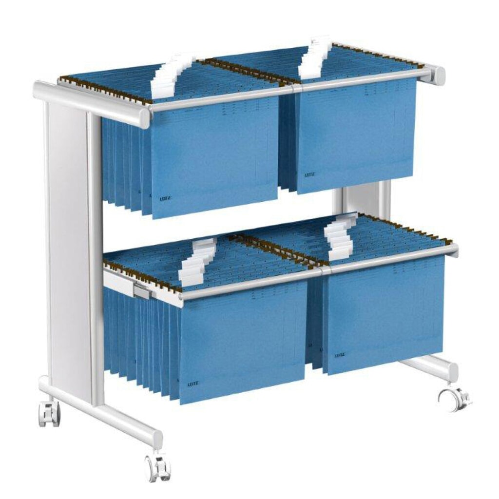 Hangmappenwagen met 2 lades, h x b x d 720 x 760 x 400 mm Product afbeelding: Hangmappenwagen met 2 lades, h x b x d 720 x 760 x 400 mm