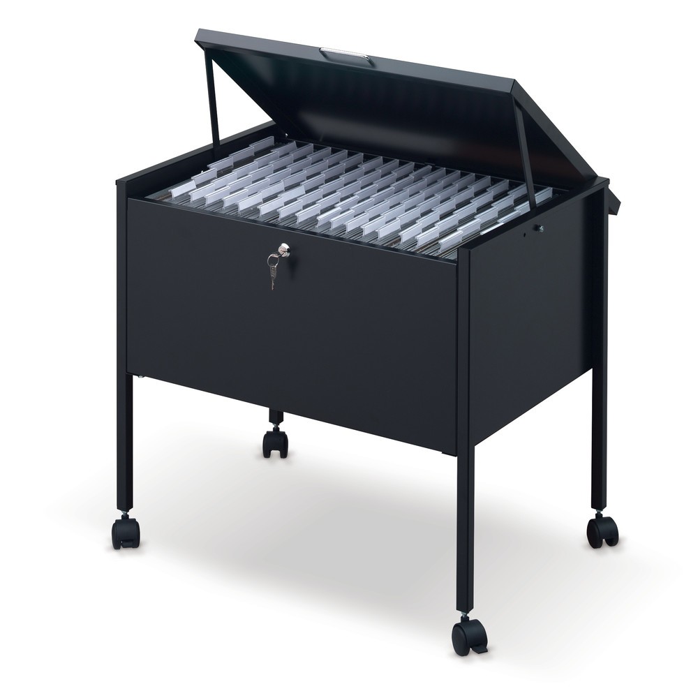 Productafbeelding nr. 2: Hangmappenwagen, afsluitbaar, 592x655x404 mm, grijs