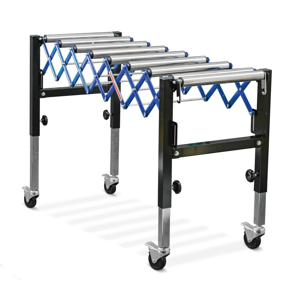 Harmonica rollenbaan Ameise, met 60 kg capaciteit per baan Product afbeelding: Harmonica rollenbaan Ameise, met 60 kg capaciteit per baan