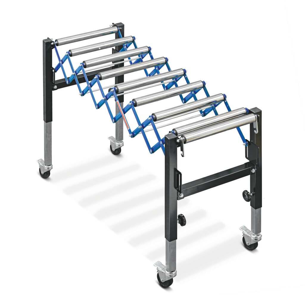 Harmonica rollenbaan Ameise, met 90 kg capaciteit per baan Product afbeelding: Harmonica rollenbaan Ameise, met 90 kg capaciteit per baan