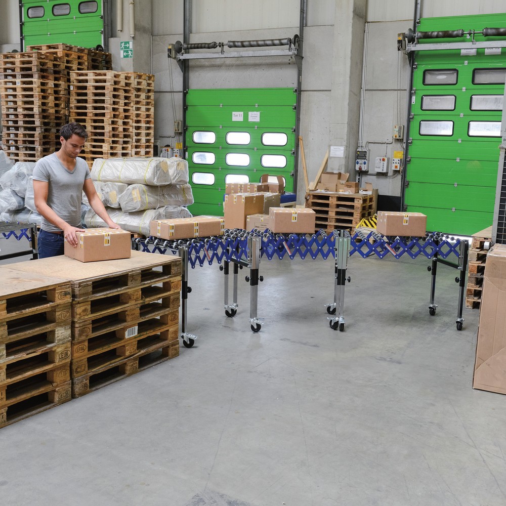 Productafbeelding nr. 4: Harmonica rollenbaan Ameise®, met 180 kg baanbelasting