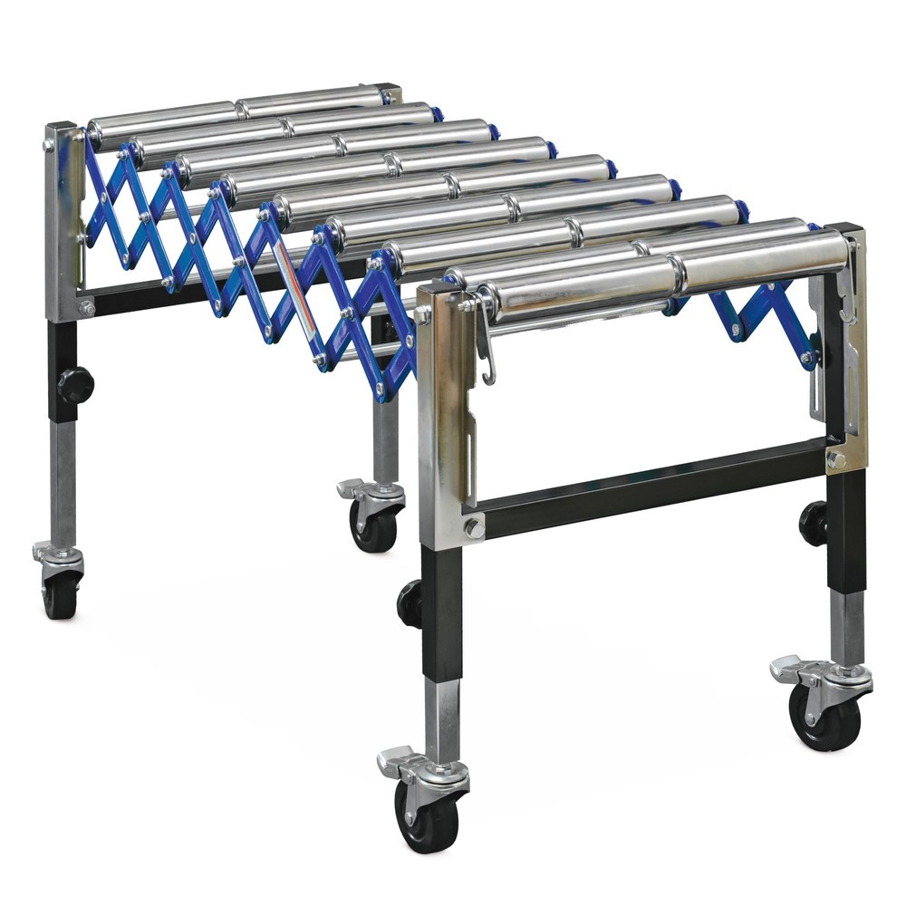 Product afbeelding: Harmonica rollenbaan met dubbele draagrollen Ameise, met 180 kg cap. per baan