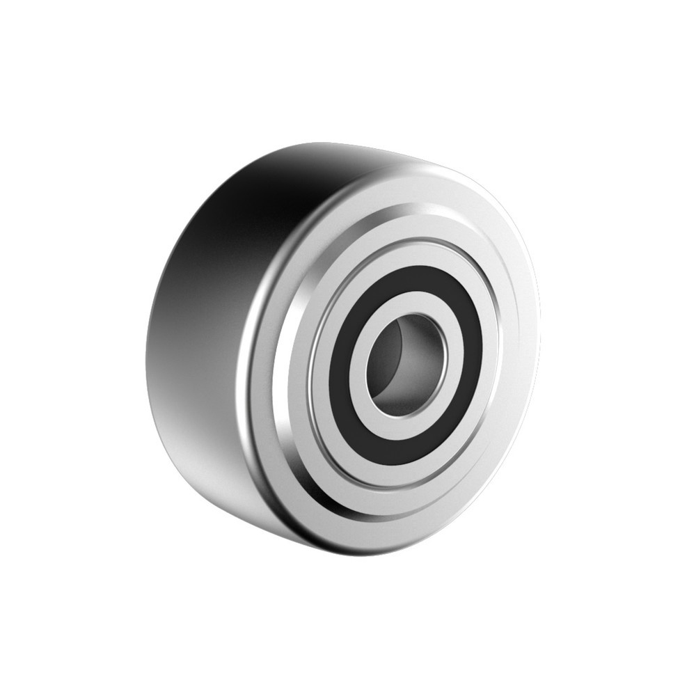 Product afbeelding: Wiel voor zware lasten Wicke van staal, Ø x breedte 100 x 40 mm, draagvermogen 1.700 kg
