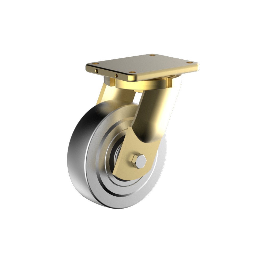 Product afbeelding: Heavy duty zwenkwiel Wicke, van staal, Ø x breedte 100 x 40 mm, draagvermogen 1.700 kg