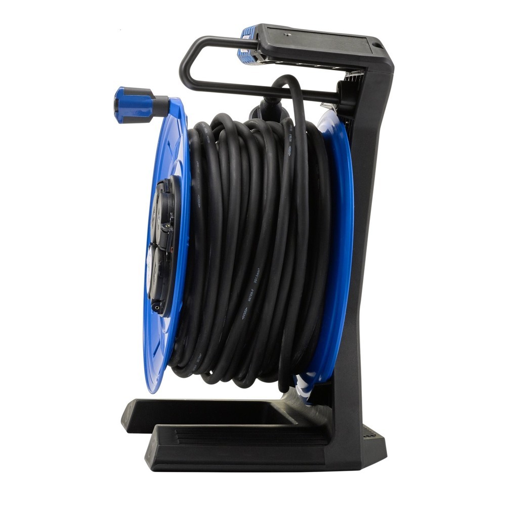Productafbeelding nr. 2: HEDI kabeltrommel Generation 7 Companion, H07RN-F 5G2,5, IP54, 20 m, 1x CEE- en 2x geaarde contactdoos