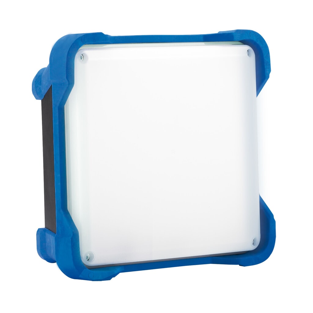 Productafbeelding nr. 1: HEDI werklamp LEDCUBE, Li-ion accu, IP54, 2 lichtniveaus 3.850 en 1.600 lumen
