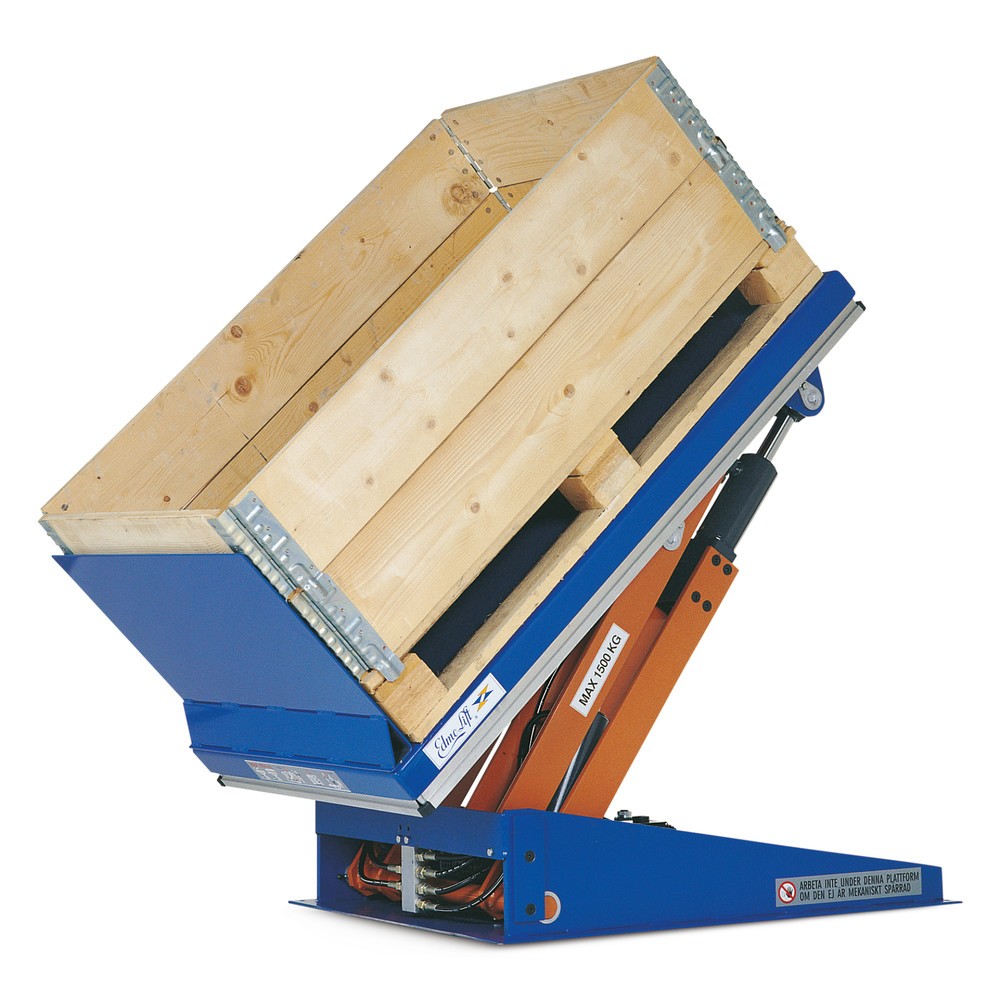 Productafbeelding nr. 3: Hef-kantelapparaat EdmoLift® met gesloten platform, heffing, 235 - 820 mm, cap. 750 kg