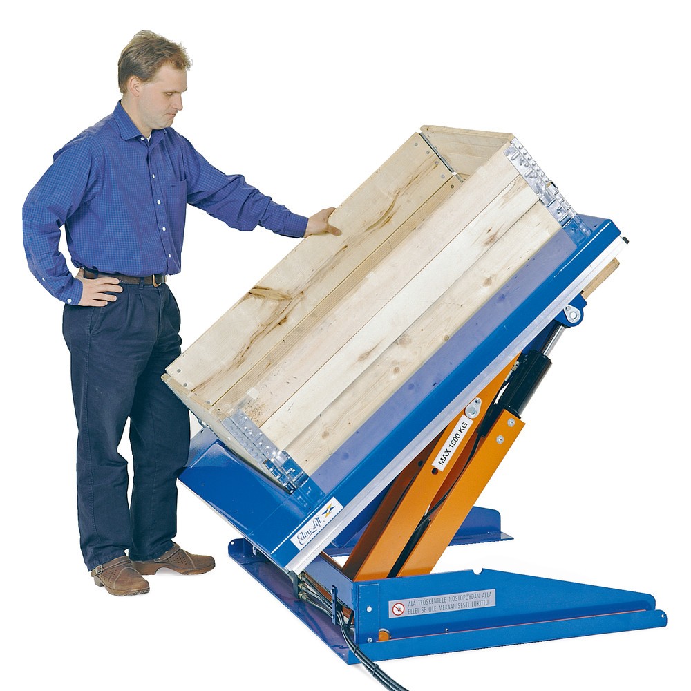 Productafbeelding nr. 2: Hef-kantelapparaten EdmoLift® met U-platform, bxd 1.050 x 1.200 mm, cap. 1.500 kg