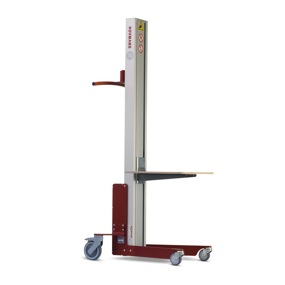 Product afbeelding: Heflift HOVMAND, met kunststof platform, hefbereik 140-1.058 mm, cap. 70 kg